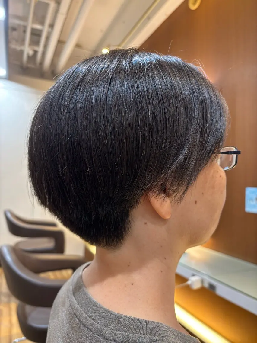 ショート ショートヘア カット ナチュラルスタイル feel/則長 玲央のヘアスタイル