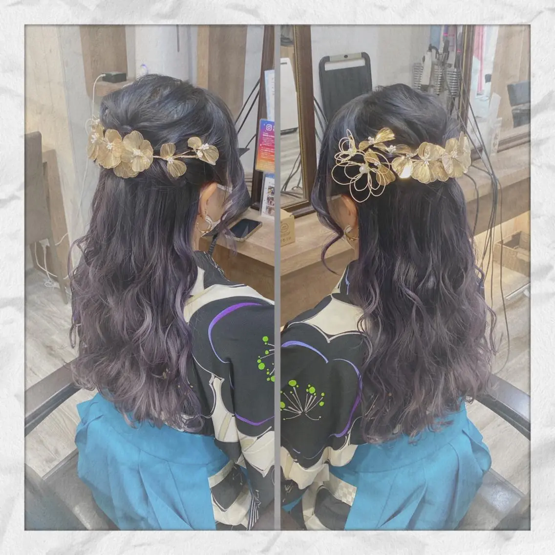 ロング ヘアアレンジ ヘアセット ヘアセット/着付け 𓇼 まつもと𓇼のその他イメージ
