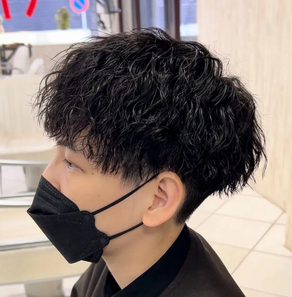 パーマ メンズ ダメージレス縮毛矯正 メンズも歓迎 細谷のヘアスタイル
