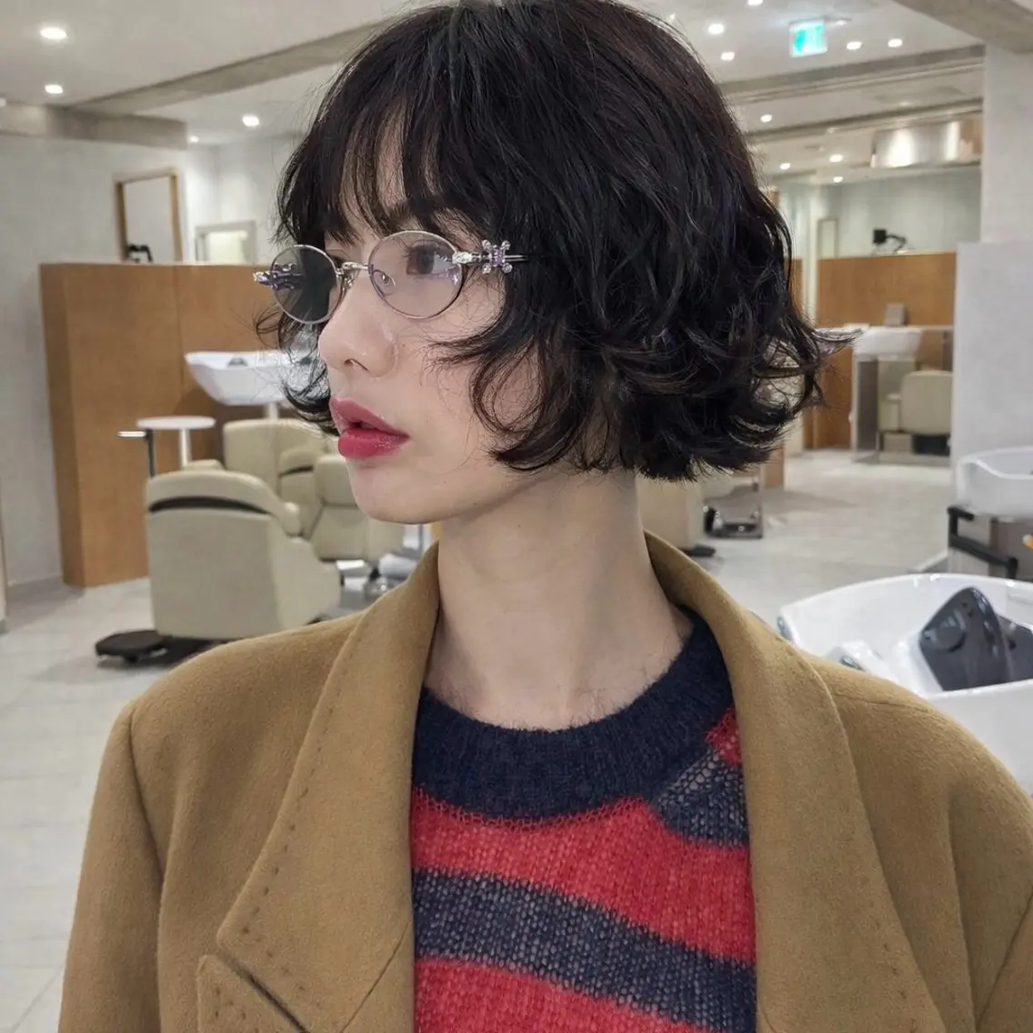 【人気No.1】カット+ニュアンスパーマ 初回限定の写真