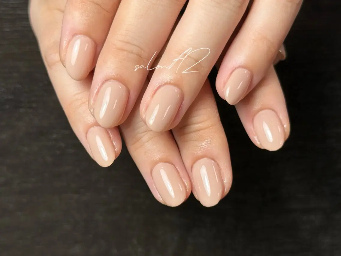 ネイル アートネイル 長さ出し フットネイル フレンチネイル ジェルネイル salon AZのネイルデザイン