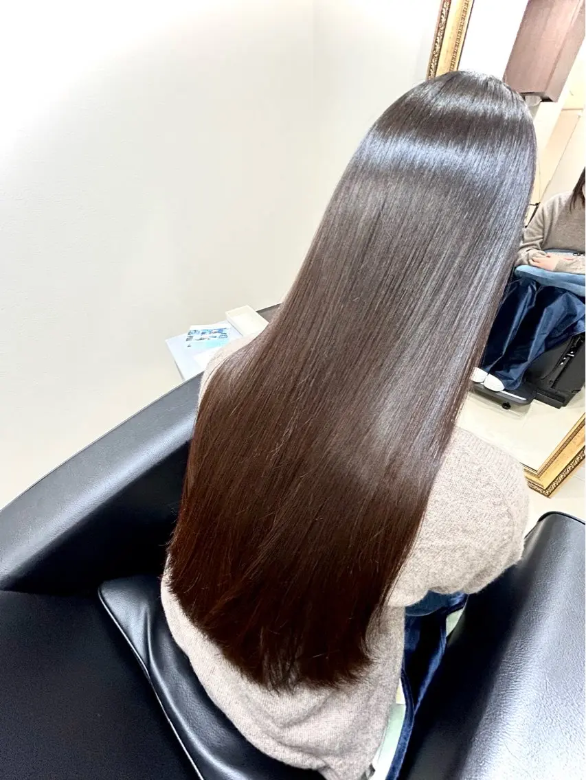 ロング カラー カット ヘアカラー トリートメント ヘッドスパ 髪質改善サロン🌈 fee北千住　盛田のヘアスタイル