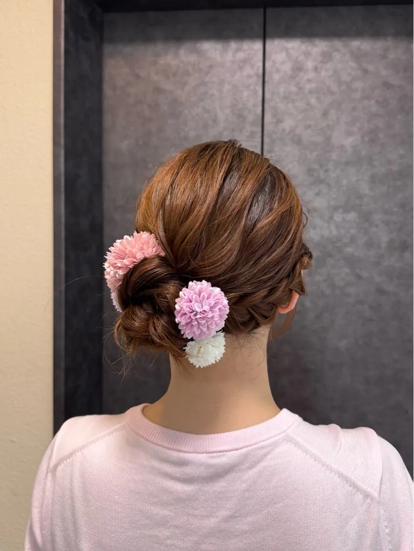 ヘアアレンジ Mila Chisaのヘアスタイル