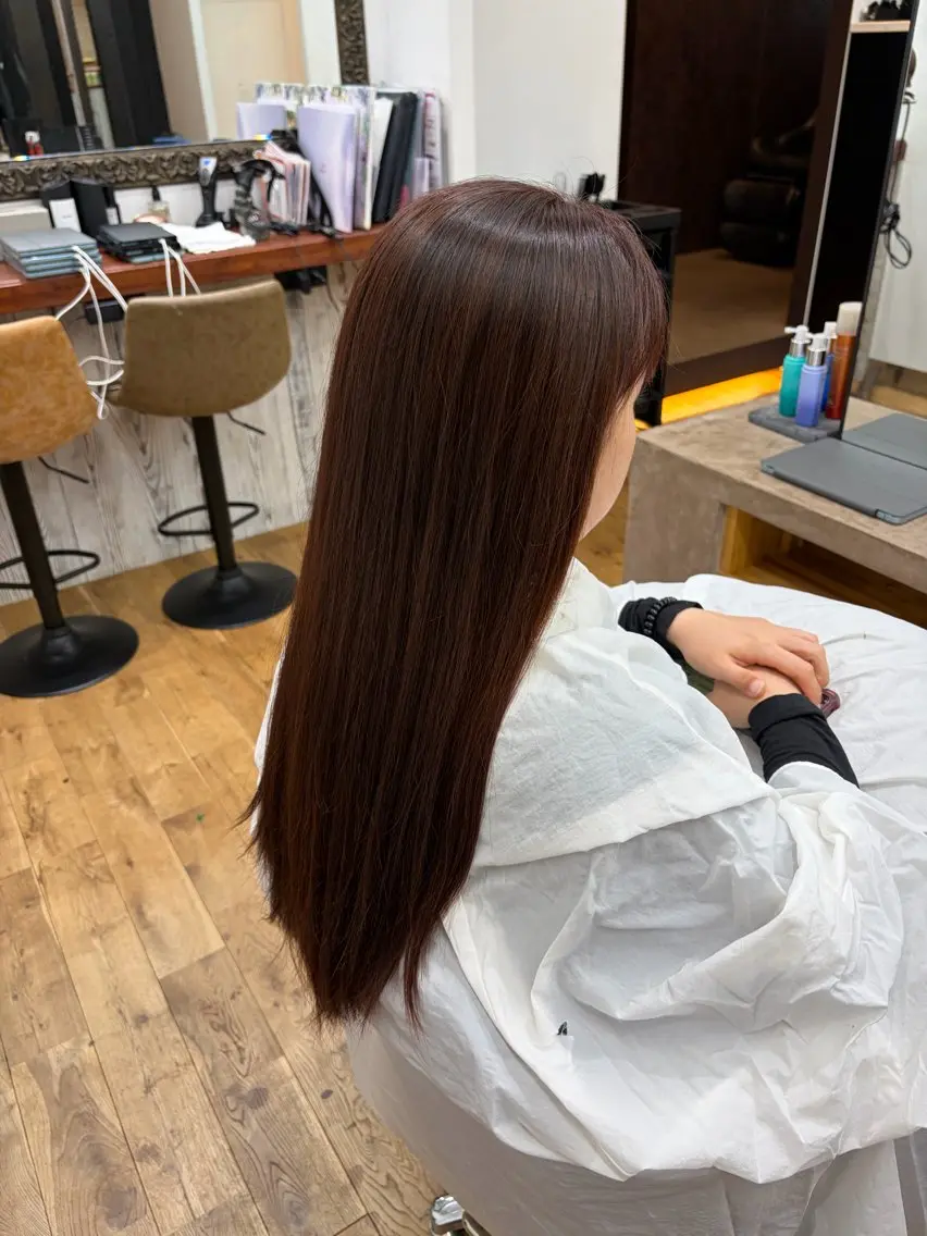 ロング 金田 紗来のヘアスタイル