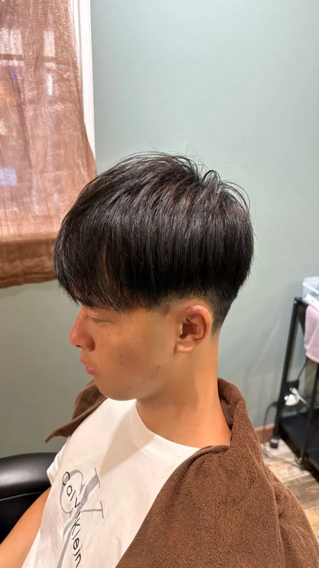 ミディアム メンズ 木名瀬 海星のヘアスタイル