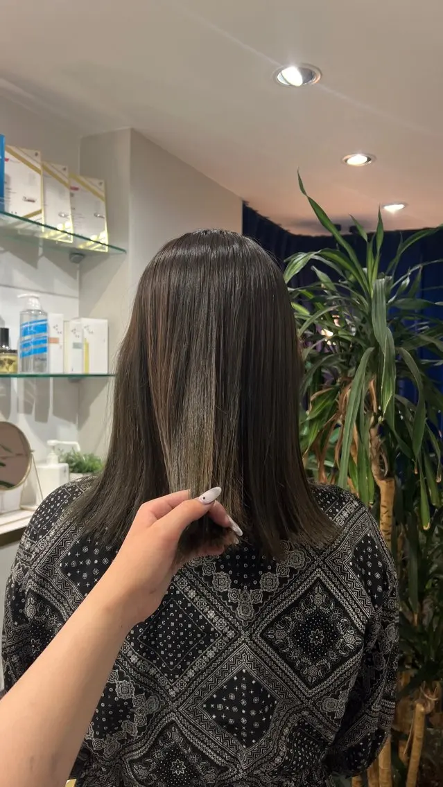 ミディアム カラー ヘアカラー ☆ HARUKA ☆のヘアスタイル