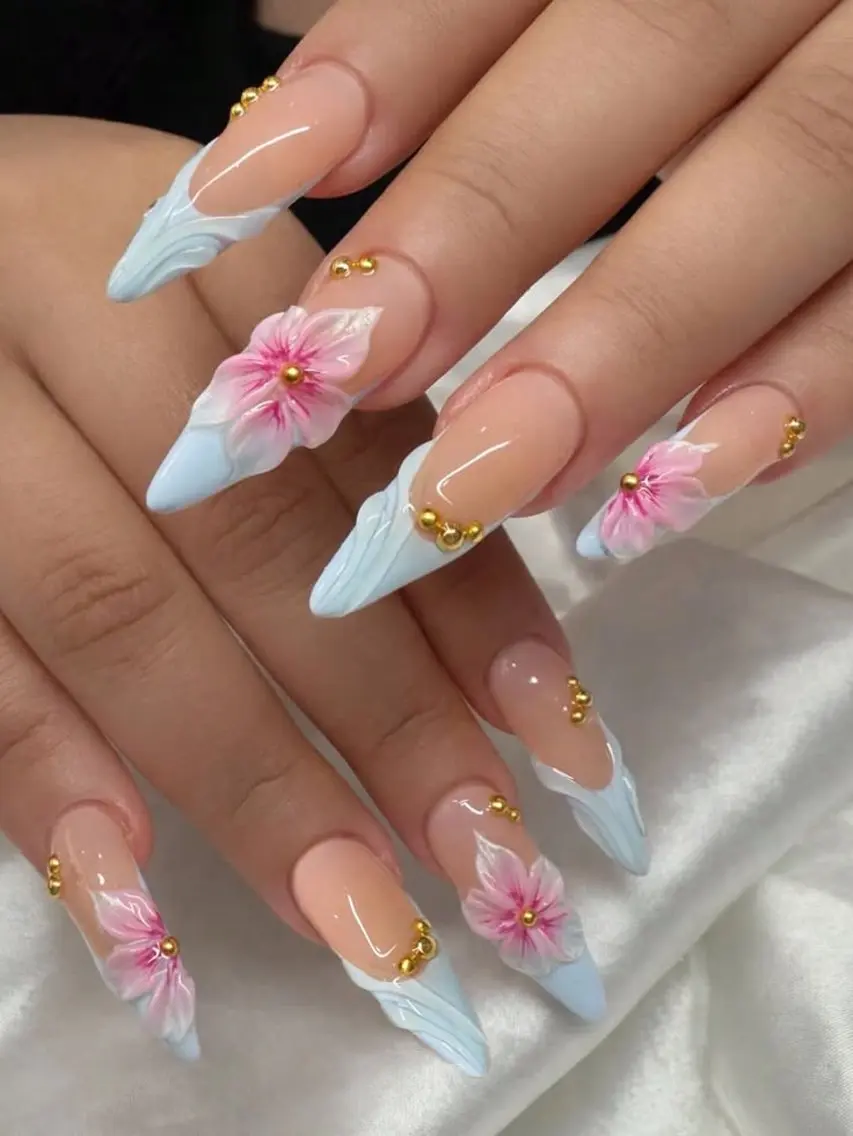 ネイル アートネイル ジェルネイル 韓国ネイル ニュアンスネイル 夏ネイル ハンドネイル Umee Nailのネイルデザイン