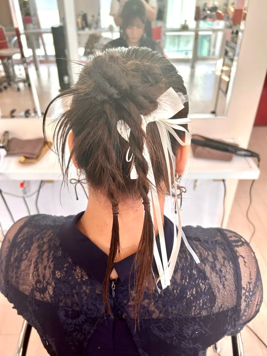 ヘアアレンジ ヘアセット PazRood 山下のヘアスタイル