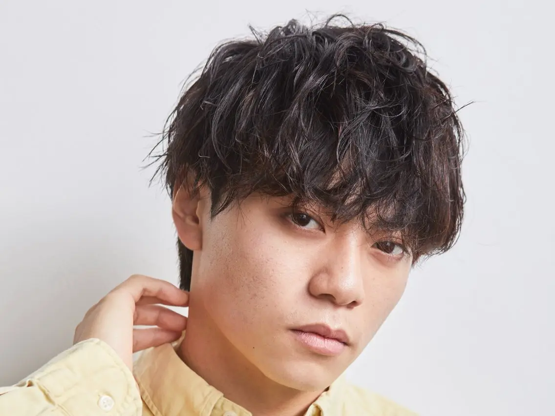ショート パーマ メンズ カット パーマ 🔥メンズ超特化🔥 青木海斗のヘアスタイル