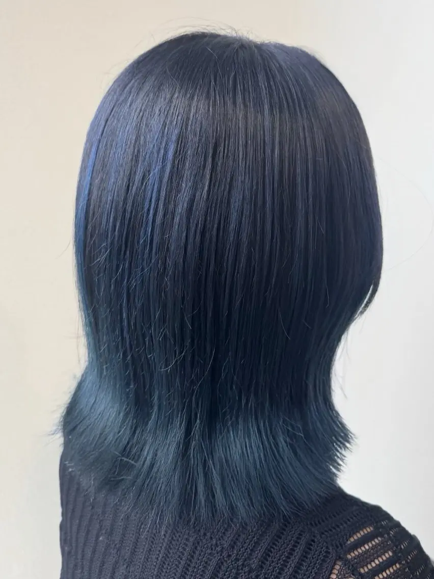 ミディアム カラー ヘアカラー 透明感color ハイトーン✨みくりのヘアスタイル