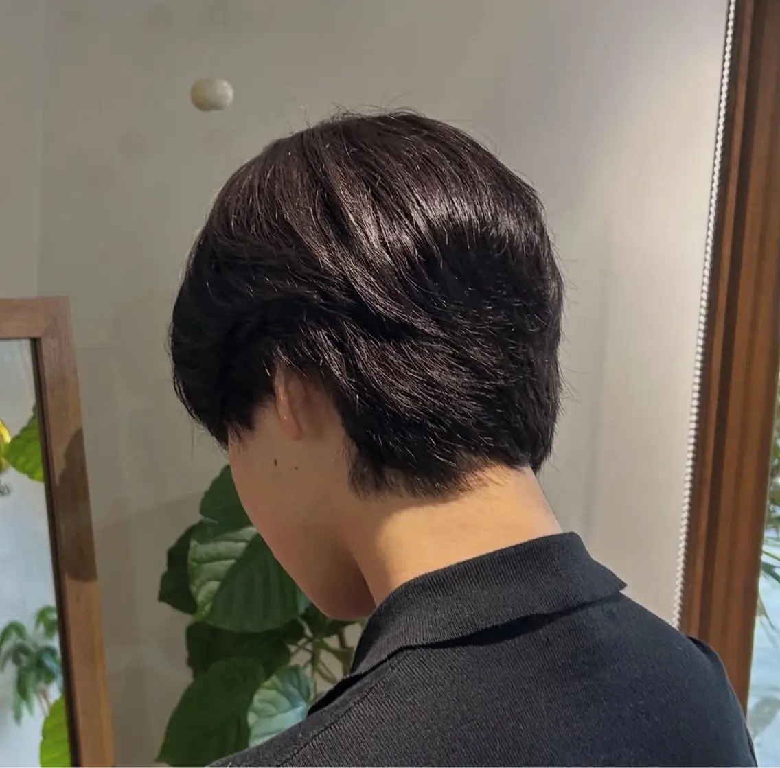 メンズカット&ワンカラーモデル👨🏻✂️の写真