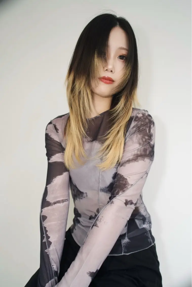 セミロング カット ヘアカラー ユウダイ 【SHICUNE】のヘアスタイル