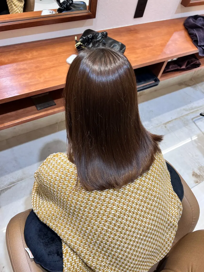 セミロング 🌈髪質改善 縮毛矯正特化🌈松田のヘアスタイル