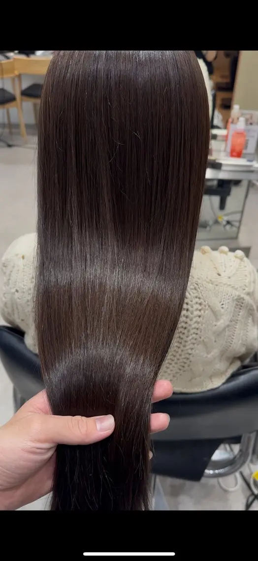 ロング カラー 当日予約⭕️ 太田のヘアスタイル