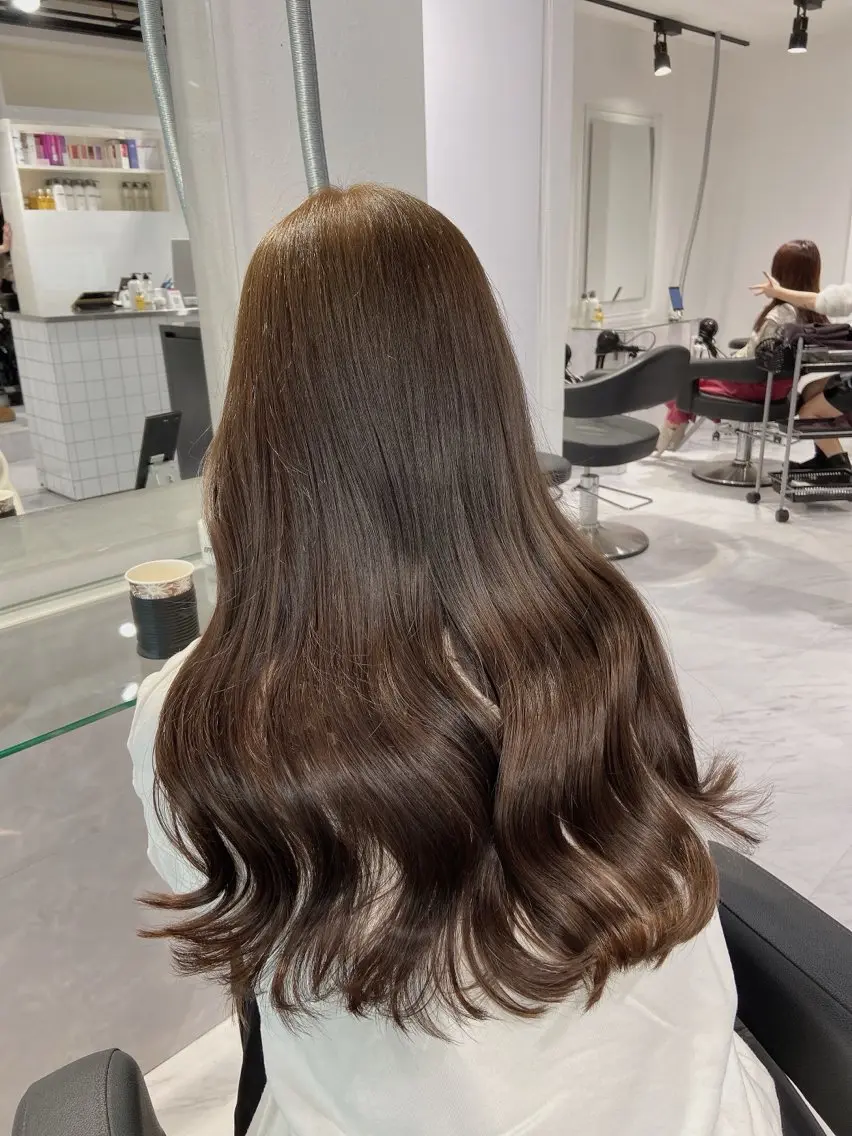 セミロング カラー ヘアカラー 🌿透明感赤み消し Keishin🌿のヘアスタイル