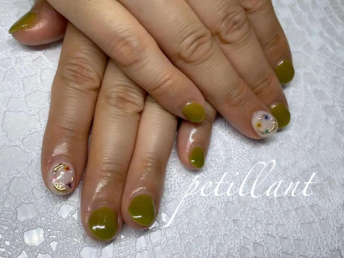 ネイル nail salon petillantのネイルデザイン