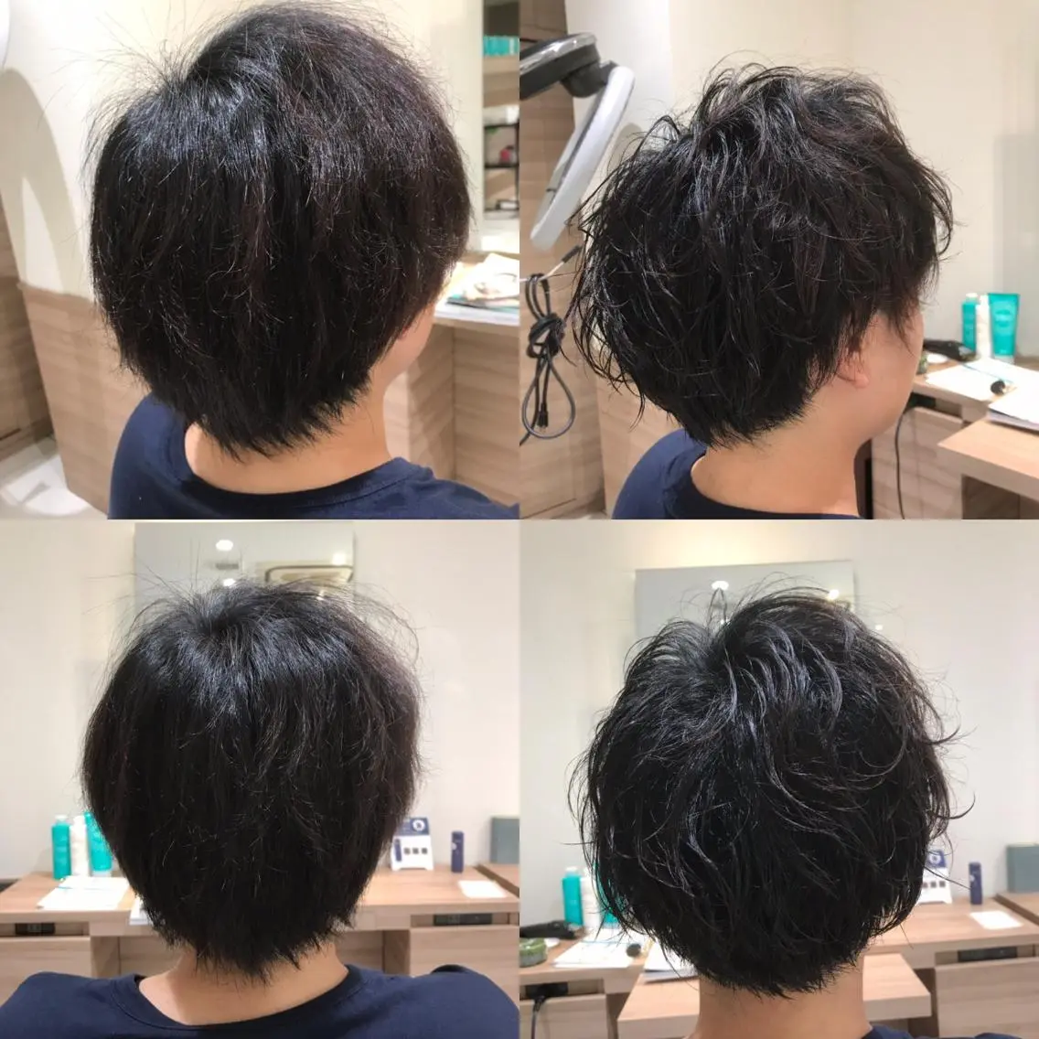 ショート パーマ KOOKI スティードトーキョーのヘアスタイル