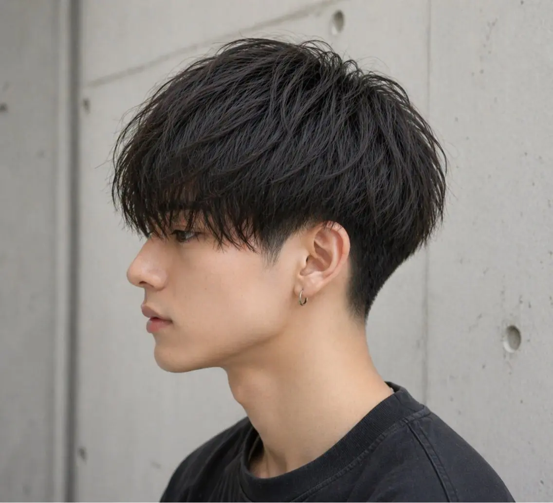 メンズマッシュカットモデル✂️👦🏻✨️ショートスパ付き🫧‪の写真