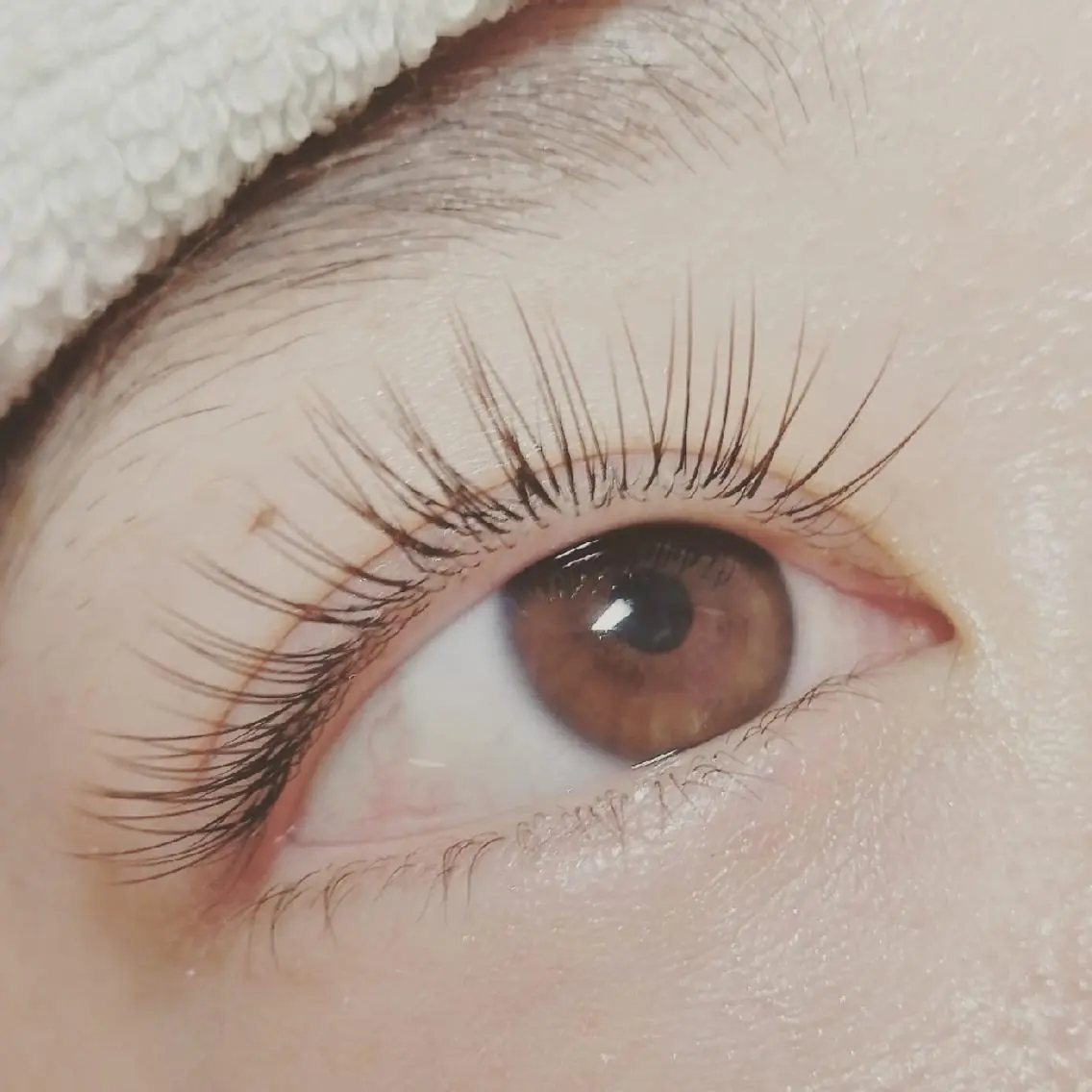 マツエク・マツパ カラーマツエク フラットラッシュ eyelash Amourのマツエク・マツパデザイン