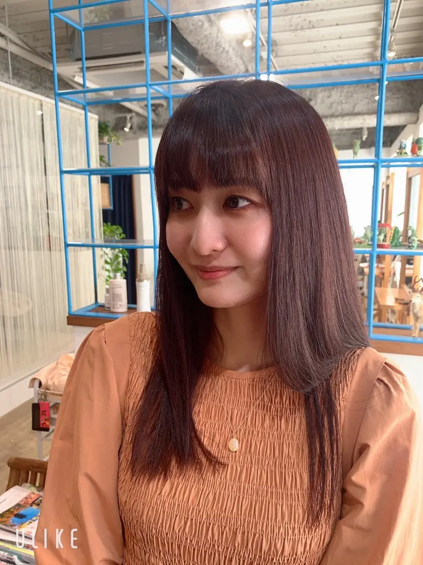 カラー CHIE艶カラー& 癒しヘッドスパ🌿のヘアスタイル
