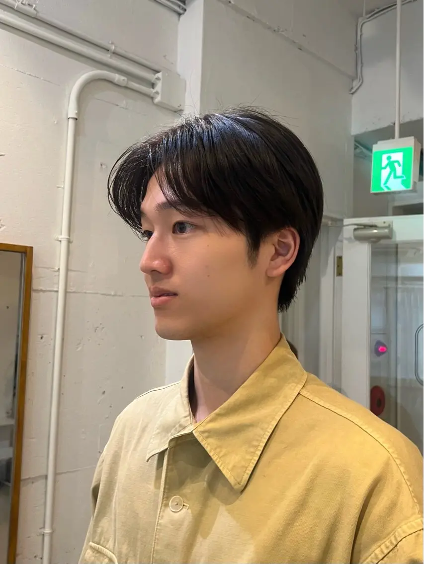 メンズ カット ヘアカラー 北見 桃夏のヘアスタイル