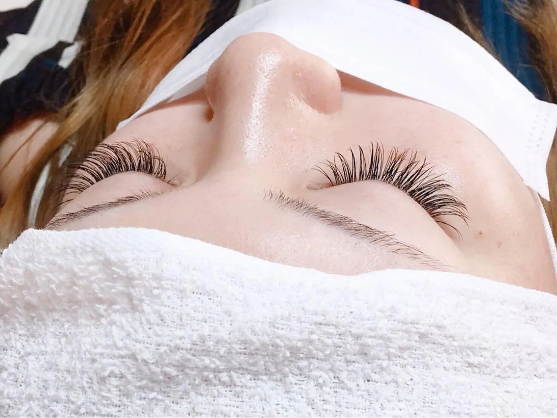 セミロング カラー パーマ ヘアアレンジ メンズ キッズ ネイル マツエク・マツパ brille ~eyelash~のヘアスタイル