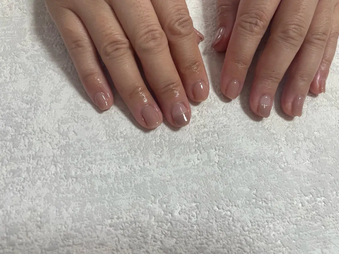 ネイル ジェルネイル 韓国ネイル メンズネイル パラジェル シンプルネイル kiki nail たまプラーザのネイルデザイン