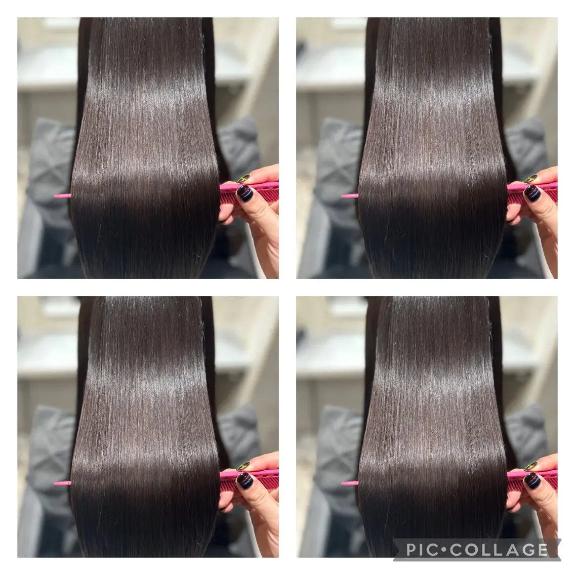 ロング カラー カット ヘアカラー 縮毛矯正 トリートメント レイヤーカット/ 縮毛矯正🇰🇷早坂のヘアスタイル