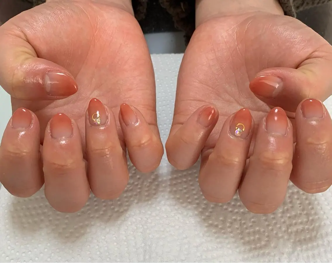 ネイル シンプルネイル nail M&Tのネイルデザイン