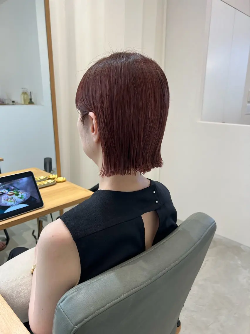 【新規限定クーポン】カット＋ケアカラー＋3stepトリートメントの写真