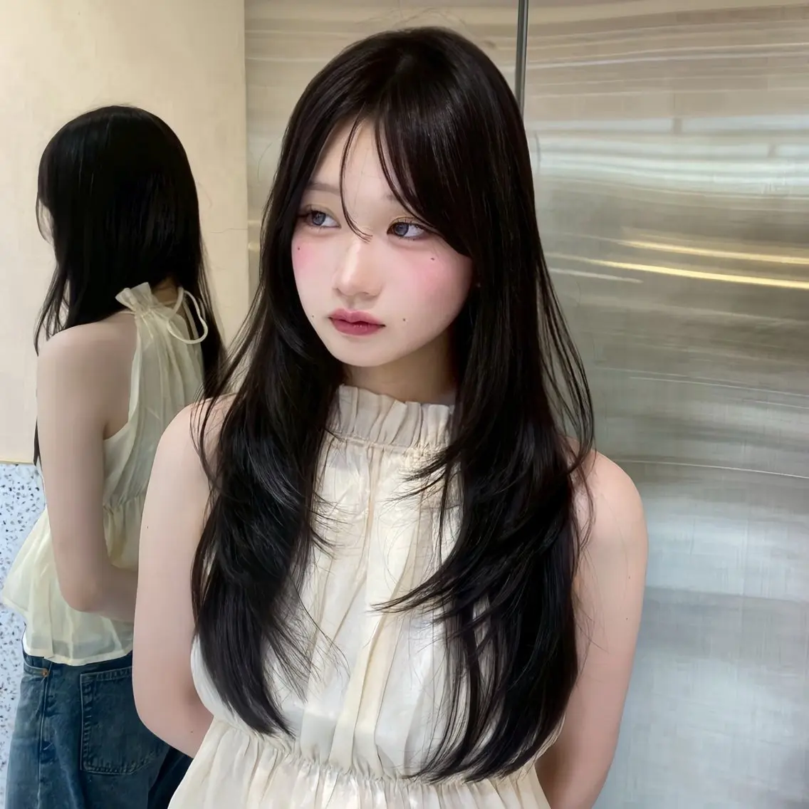 ロング カラー ⟡美髪矯正/レイヤー /新宿🌙Yuukaのヘアスタイル