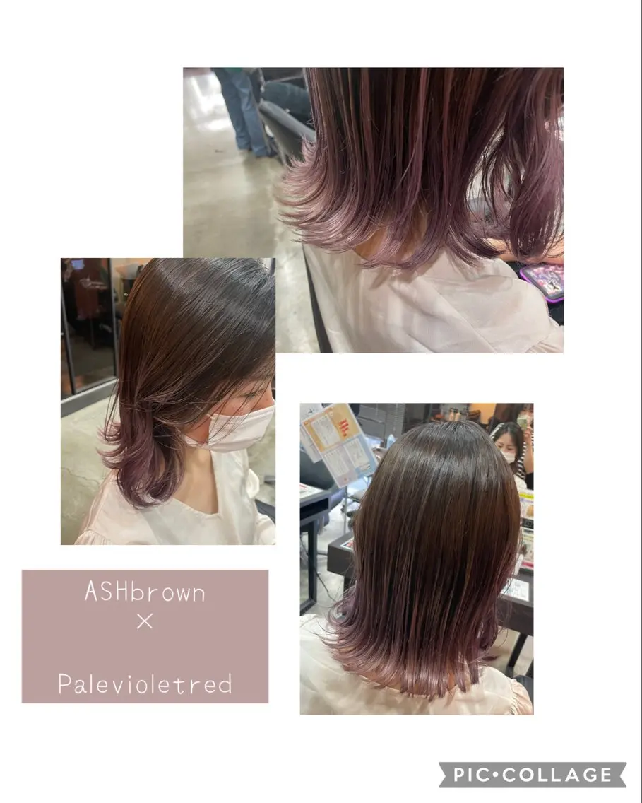 ハイライト（インナー、ダブル、ローライト）➕トリートメントの写真
