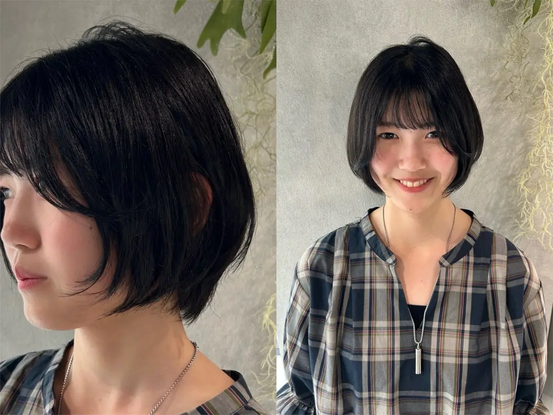 ショート カラー ヘアカラー sae 👒 cresのヘアスタイル