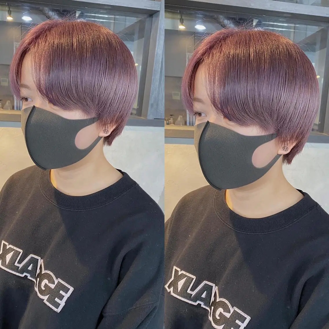 ショート カラー yoriダブルカラー 代表すがわらのヘアスタイル