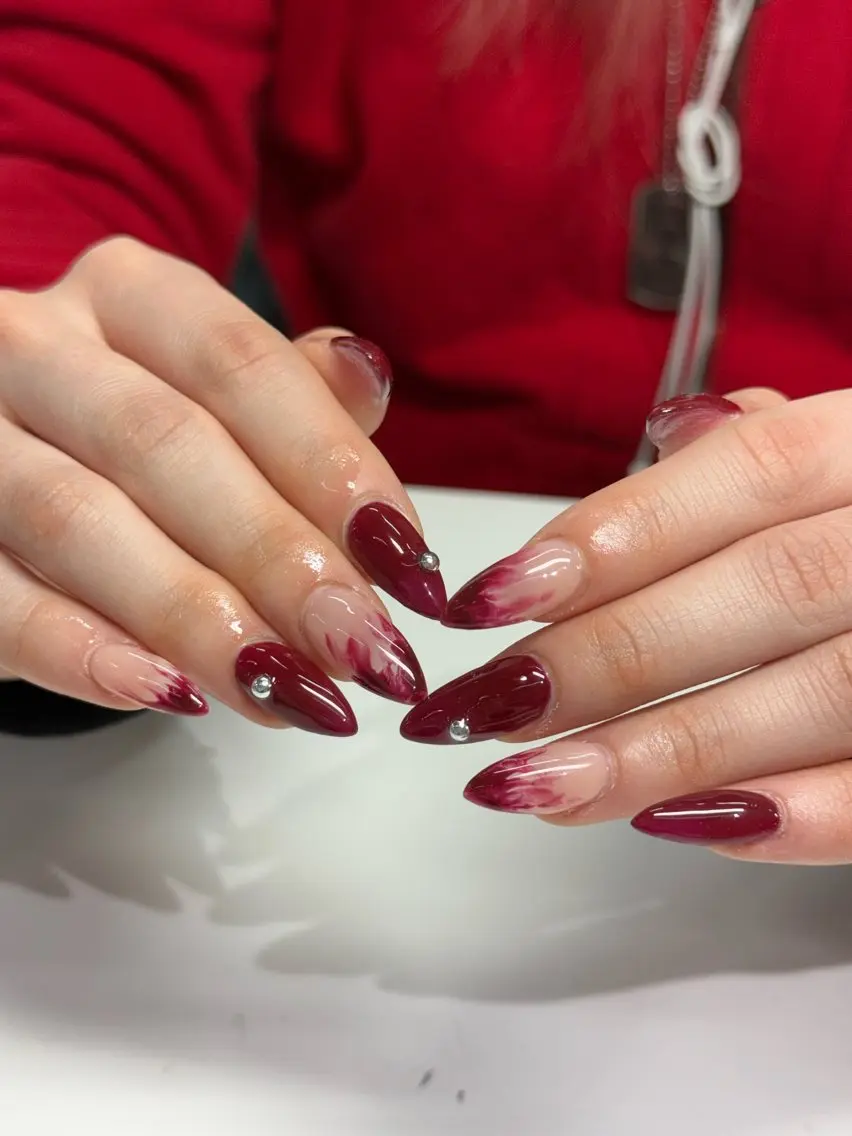 ネイル アートネイル ニュアンスネイル ハンドネイル WOLTOKYO渋谷 yunaのネイルデザイン