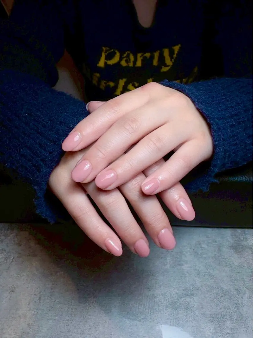 ネイル ワンカラーネイル Noa HANA-NAILのネイルデザイン
