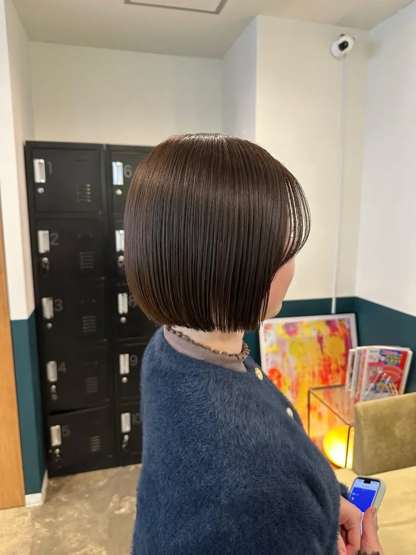 ショート ボブ ボブ特化美容師 /荒井悠葵のヘアスタイル