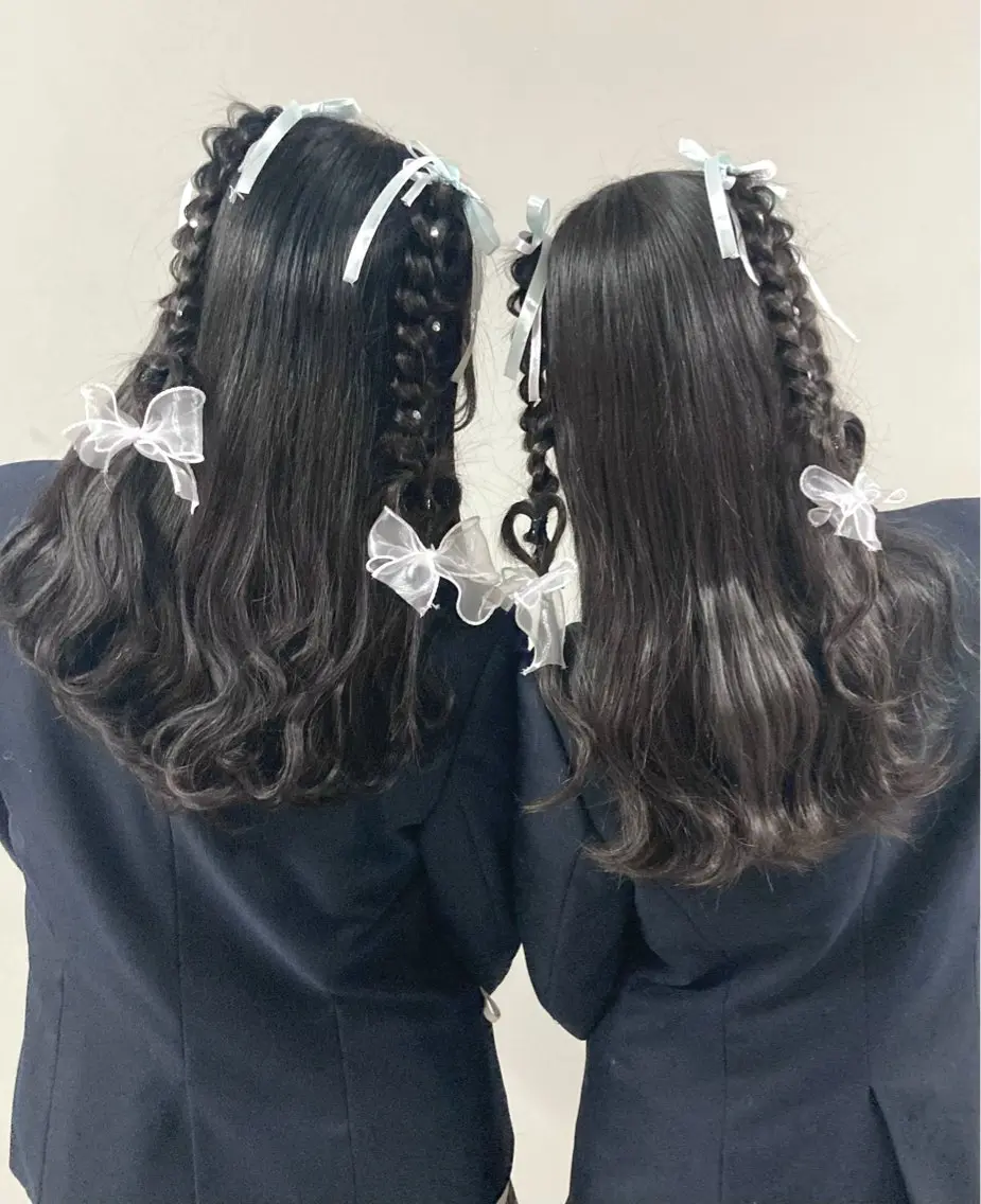 ヘアアレンジ ヘアセット 𝐑𝐄𝐍𝐀🎀 ワンカラーモデル募集のヘアスタイル