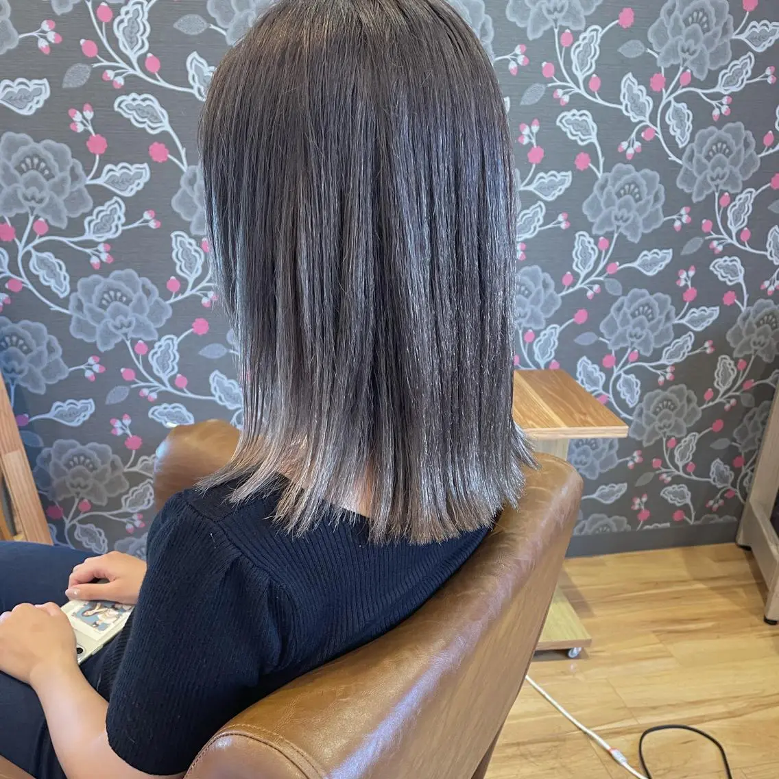ミディアム カラー ヘアアレンジ グレージュ カット ヘアカラー トリートメント ヘッドスパ 北九州美容室 🕊️わかな✂︎のヘアスタイル