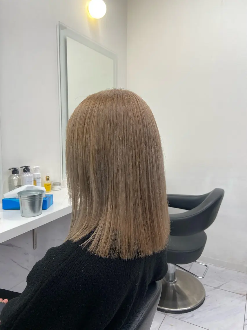 ショート カラー ヘアアレンジ Over hair_ misakiのヘアスタイル