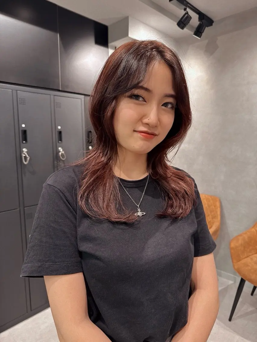 ロング カラー カット ヘアカラー トリートメント レイヤー/ウルフ🤍 mayo.のその他イメージ