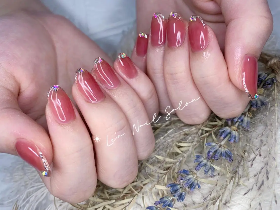 ショート カラー ネイル Le’a NailSalonのネイルデザイン