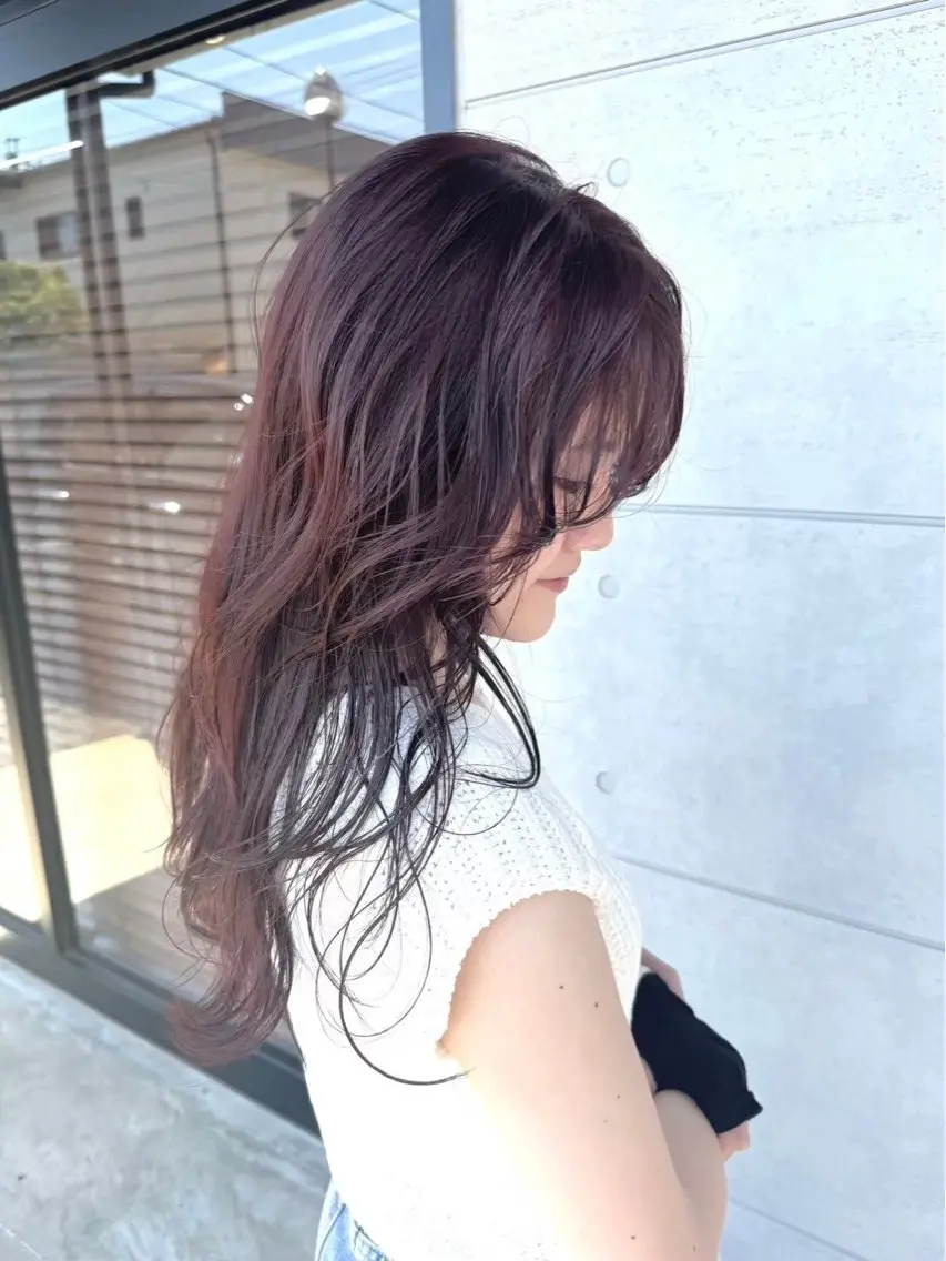 カラー ヘアカラー トリートメント Sora /eve hairのヘアスタイル
