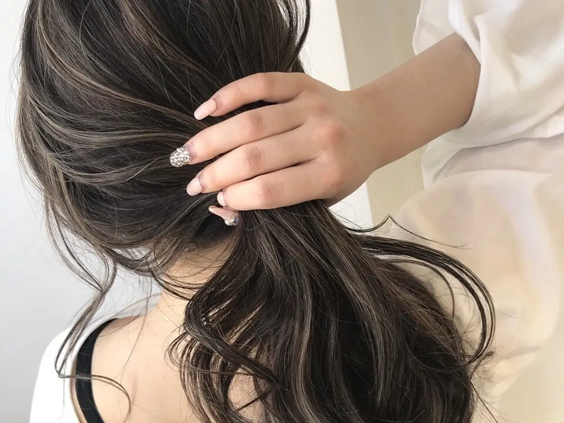 ロング カラー ヘアカラー トリートメント 💎✨️NoVal by siestaのヘアスタイル