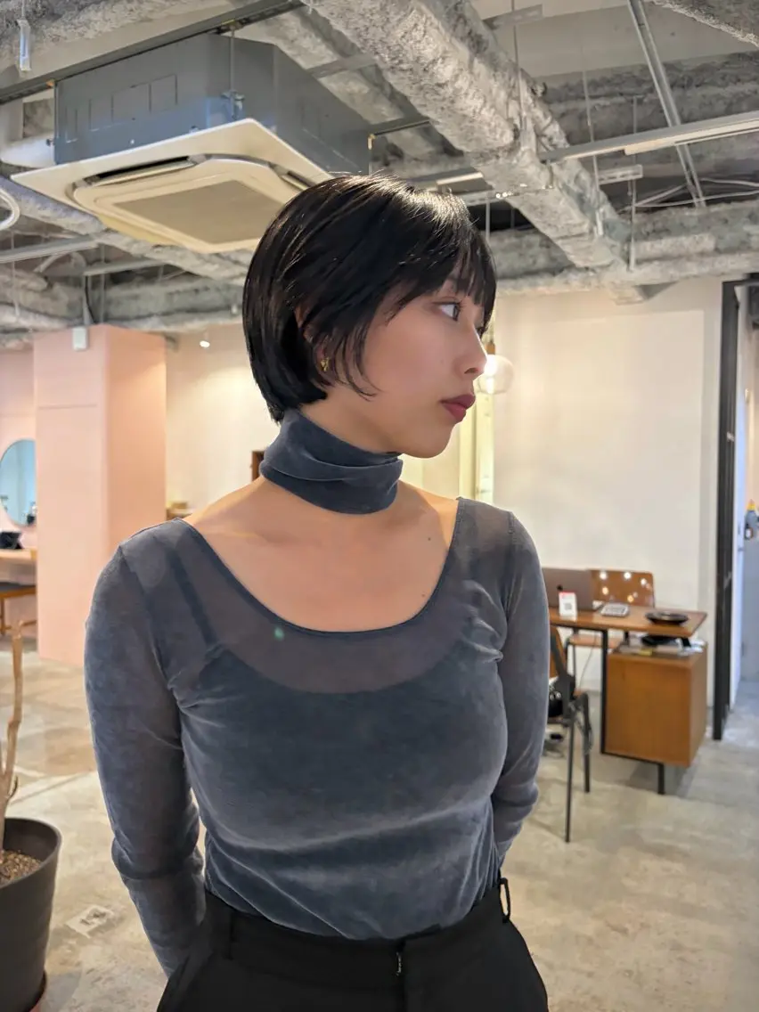 ショート yu maのヘアスタイル