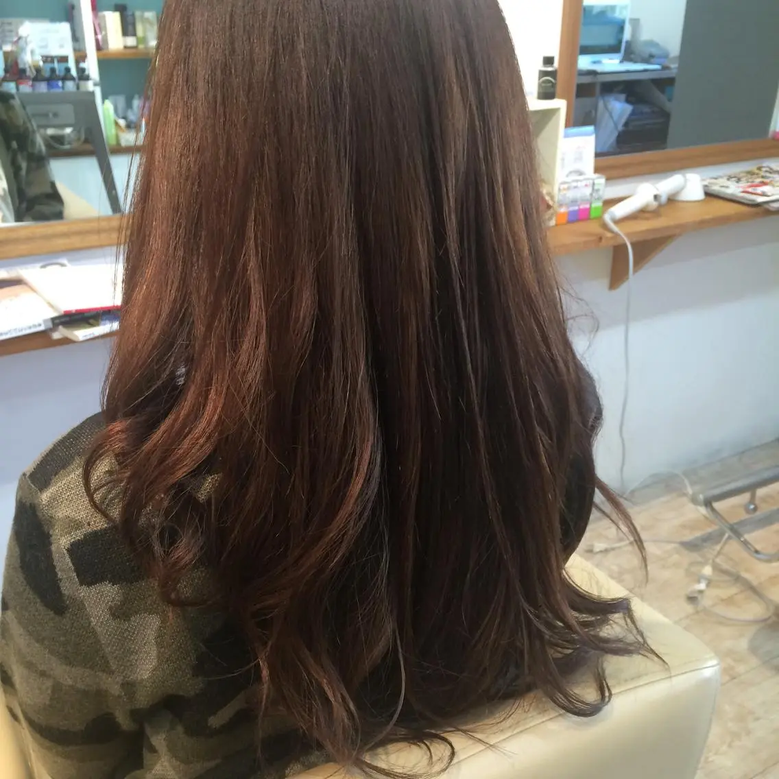 セミロング ロング ロング 瀬田 幸代のヘアスタイル