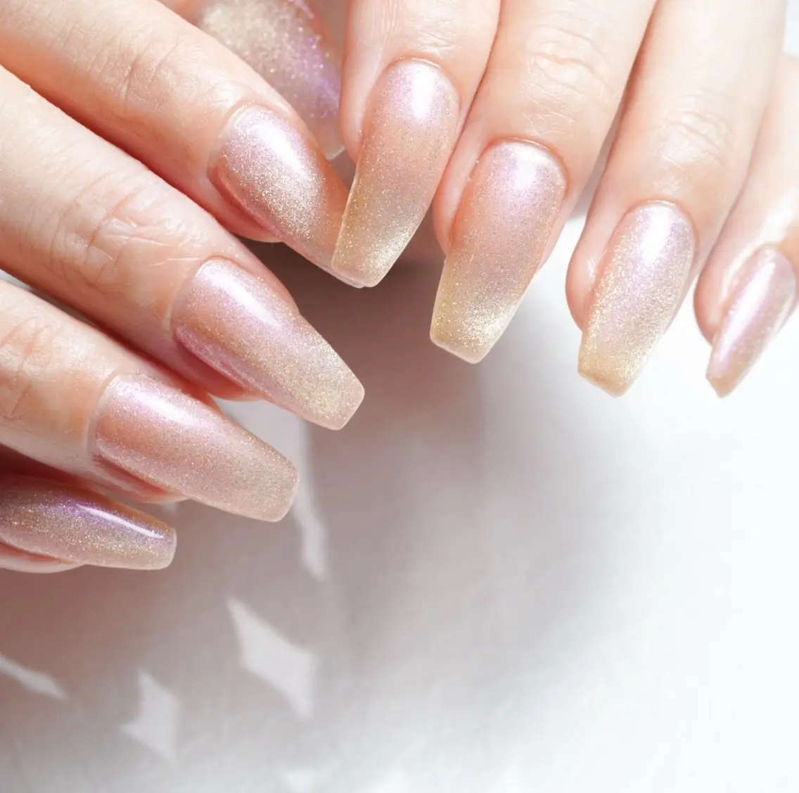 ロング ハンドネイル Re nailのネイルデザイン