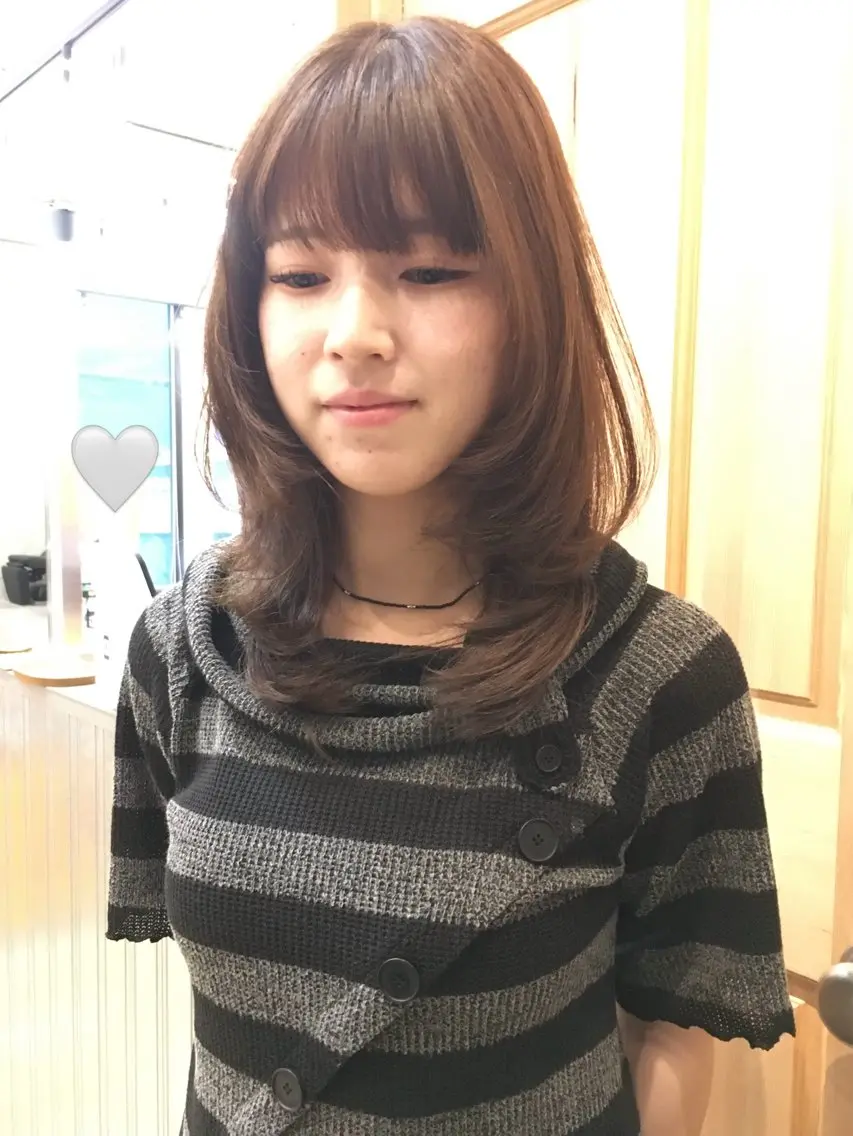 ミディアム カラー ヘアカラー KAAI ㅤのヘアスタイル