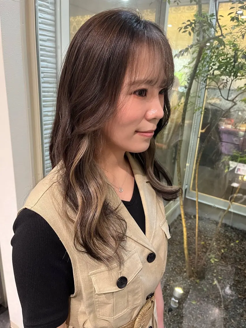 カラー ヘアカラー 橋本 風花のヘアスタイル