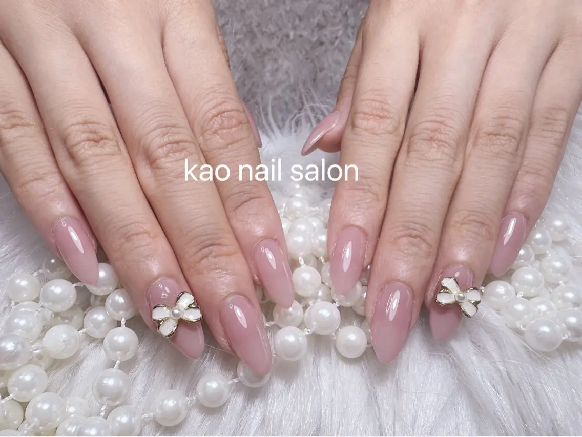 ネイル ハンドネイル kao nail マグネット/長さだしのネイルデザイン